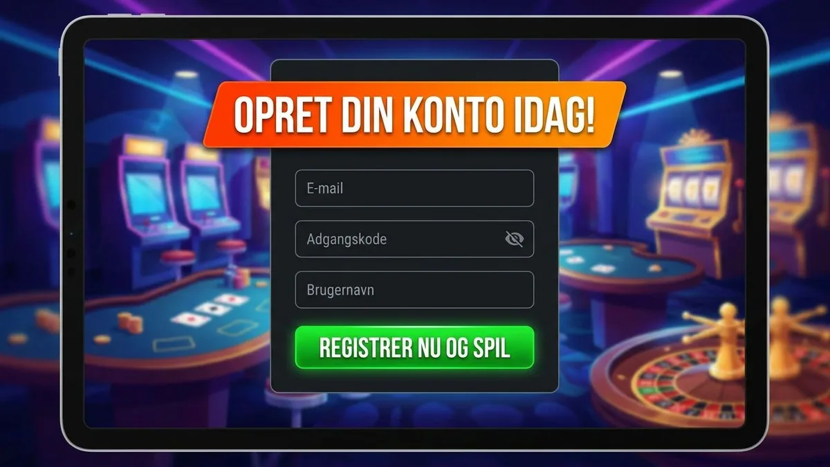 Registrering med bonus hos Betinia
